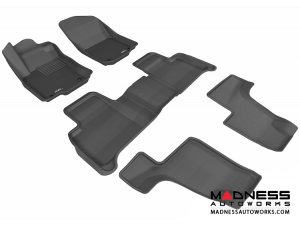 Mercedes Benz GL-Class (X166) Floor Mats (Set of 5) - Black by 3D MAXpider Mercedes Benz GL-Class (X166) Floor Mats (Set of 5) - Black by 3D MAXpider